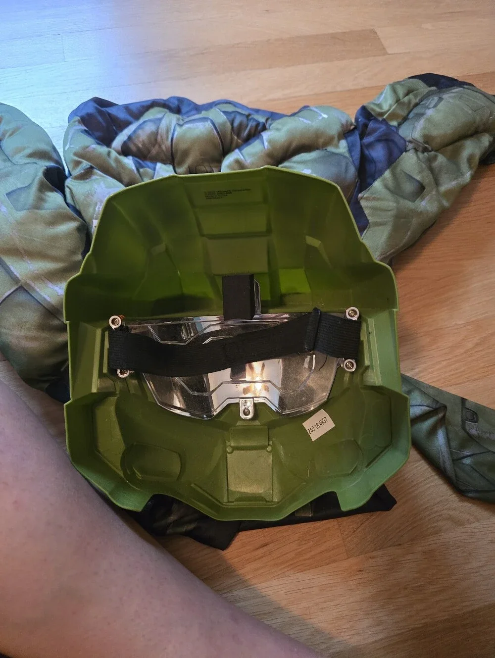 Halo master chief muscle costume sz L